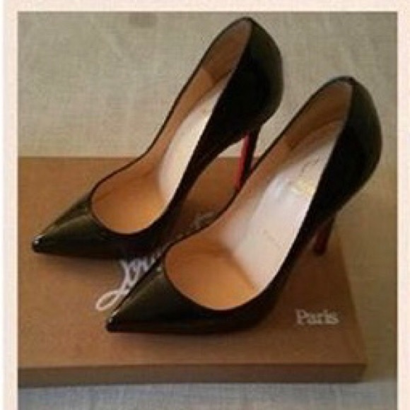 louboutin pigalle 120mm black patent louboutin pigalle 120mm black patent